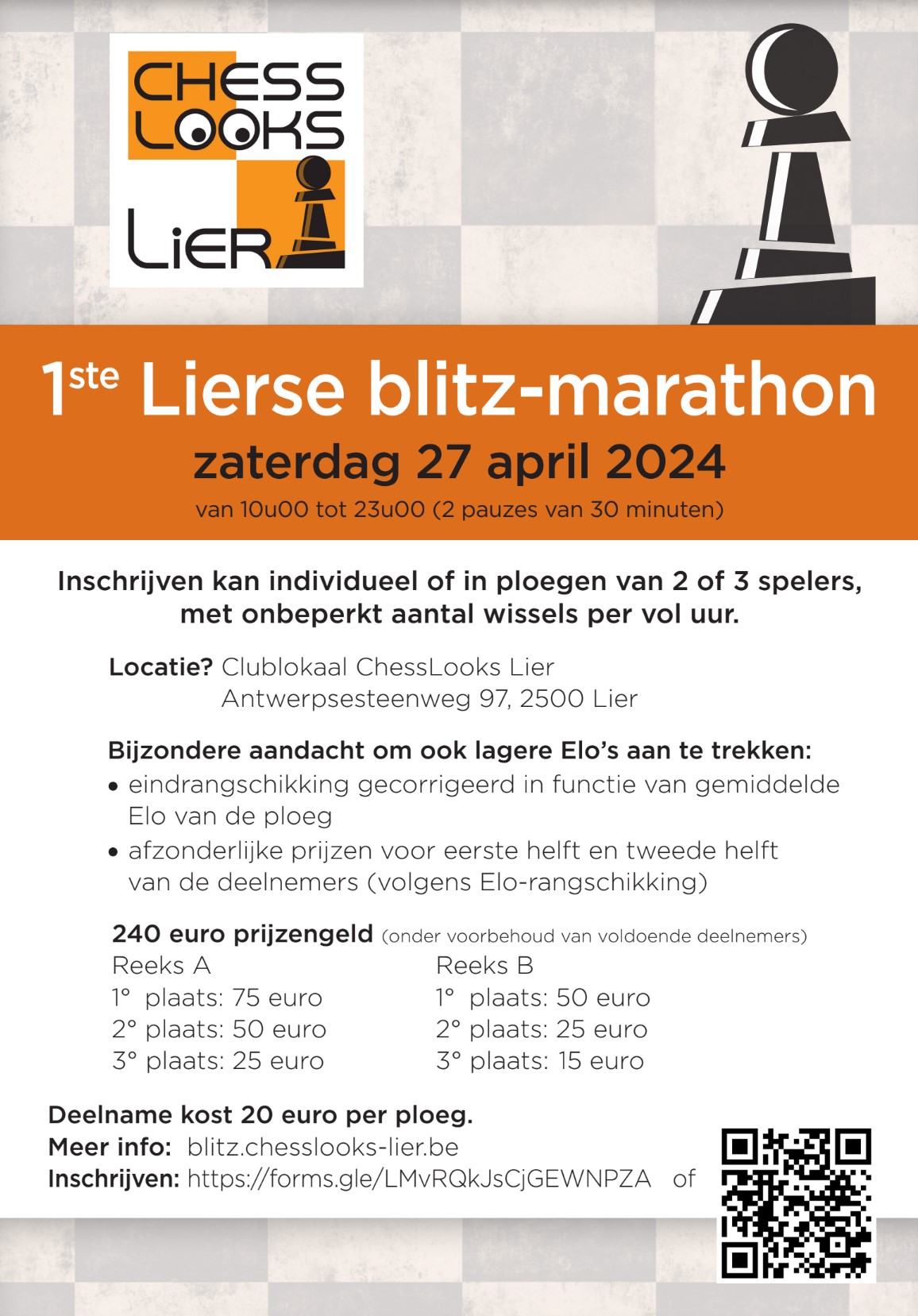 Lierse Blitzmarathon Schaakkring Oude God